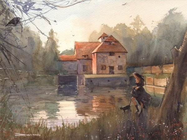 Renato Palmuti - Акварели