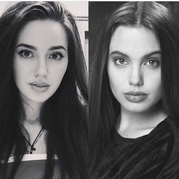 А как вы считаете, Анастасия Костенко и Анджелина Джоли похожи