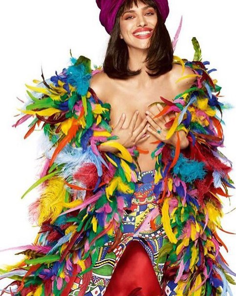 Ирина Шейк снялась для журнала 