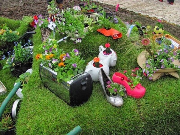 Новая жизнь старых вещей на даче 