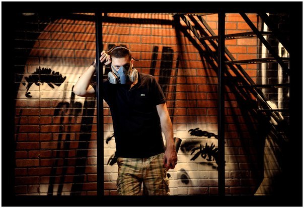 Стрит-арт по-русски: Паша 183 (Р183) 