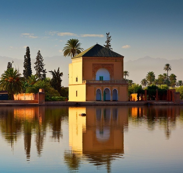 Сады Менара, Марракеш, Марокко.