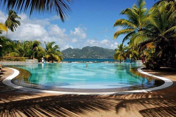 Бассейн в отеле, Сейшельские Острова