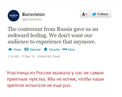 Официальный твиттер 