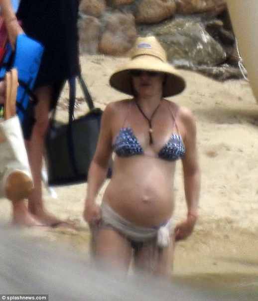 Папарацци сфотографировали беременную Кейт Хадсон! 