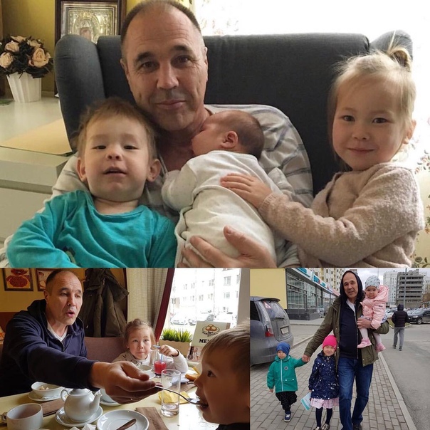 Многодетный папа Дмитрий Соколов 