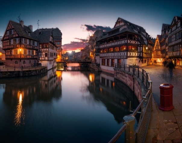 Вечерний Страсбург