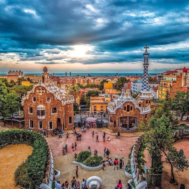 Парк Гуэль, Барселона.