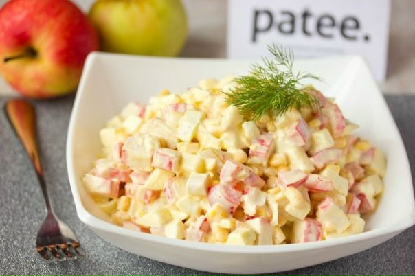 Салат с сыром «Косичка»: Очень вкусно! 