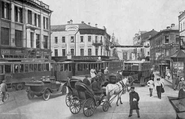 История Московских пробок.